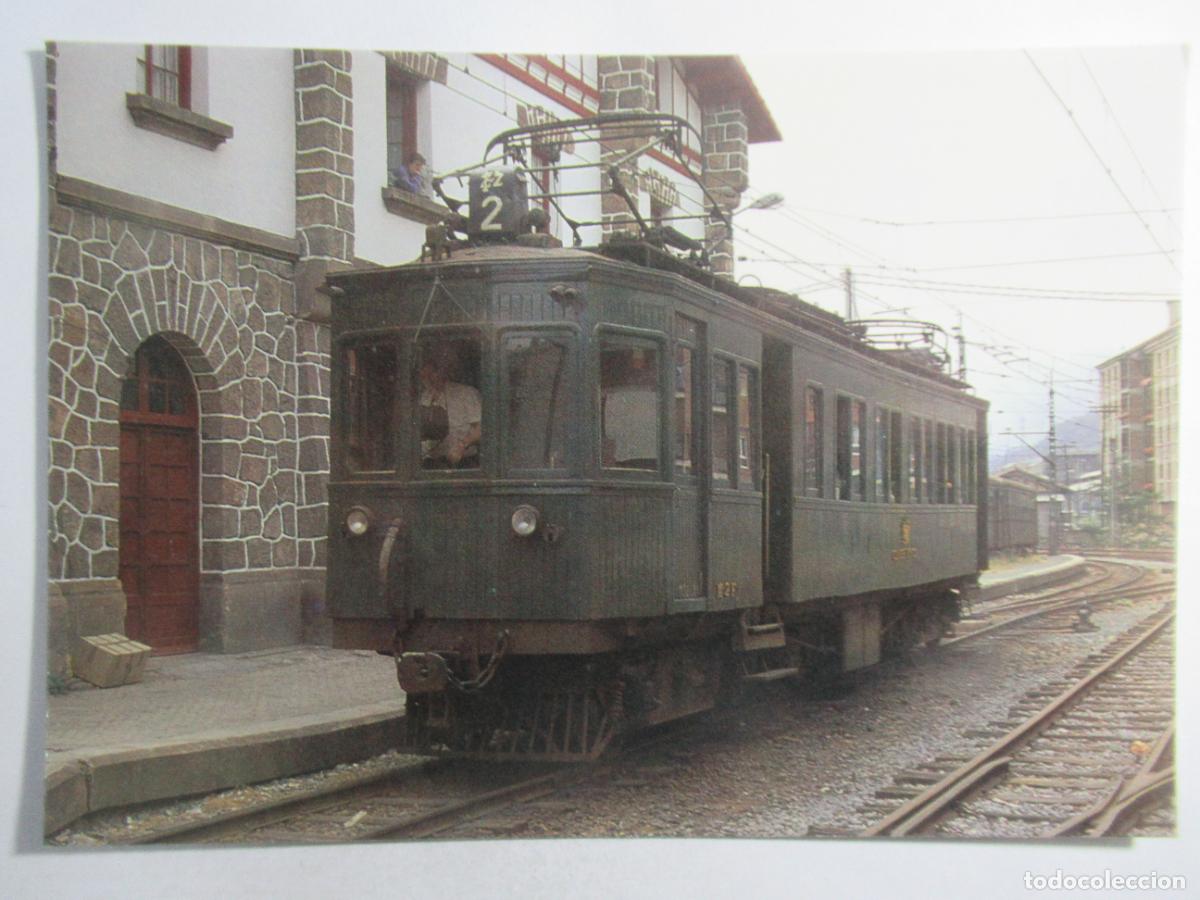 Postales: Ferrocarril de Urola - Estaci&oacute;n de Zumarraga - S/C