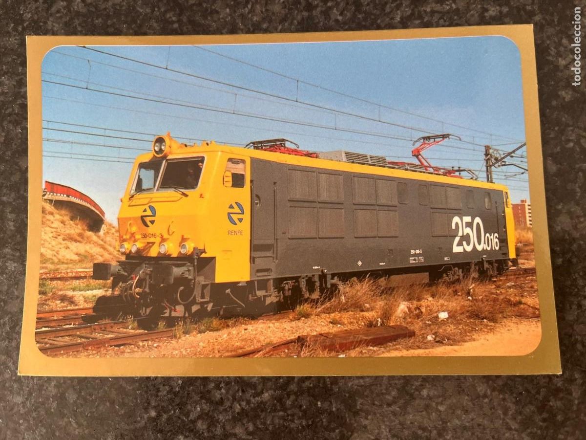 Postales: 14 locomotora El&eacute;ctrica ed. del tren Zaragoza sin circular