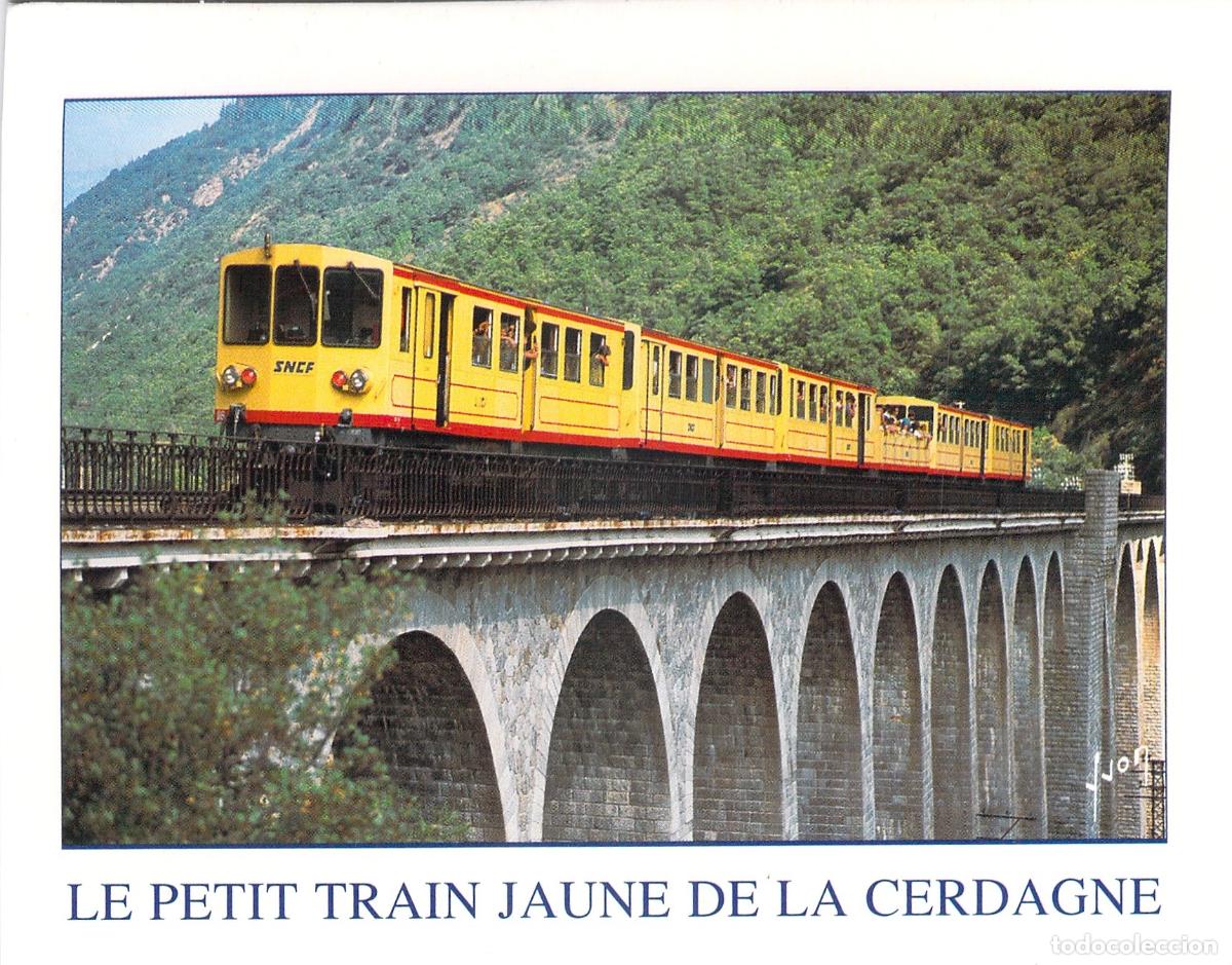 Postales: Postal Le Petit Train Jaune de la Cerdagne, Pirineos Orientales