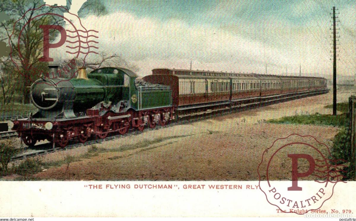 Cartes Postales: Great Western Raylway The Flying Dutchman TREN TRAIN TREIN.