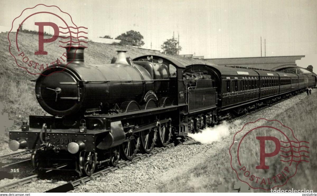 Cartes Postales: Great Western Raylway N&ordm;2908 TREN TRAIN TREIN.