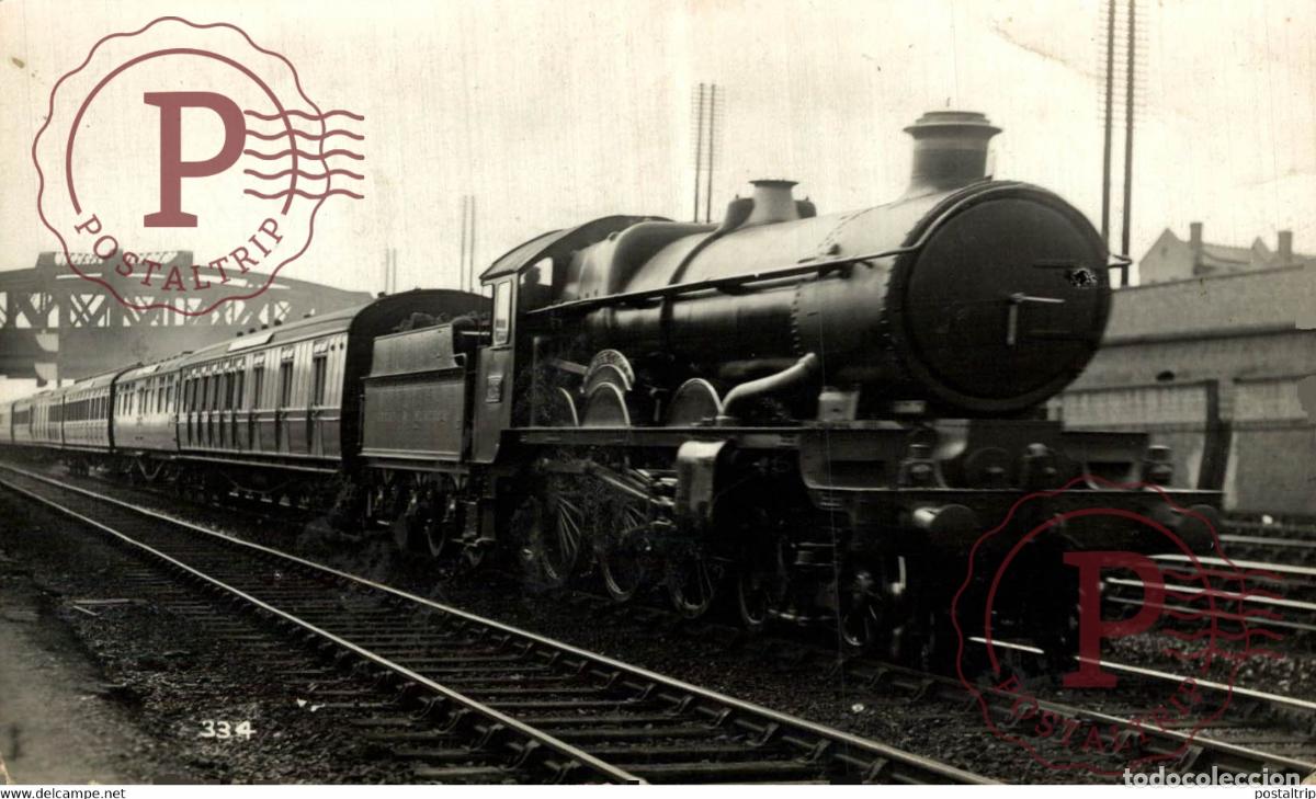 Postales: Great Western Railway Up Torbay Limited Express TREN TRAIN TREIN.