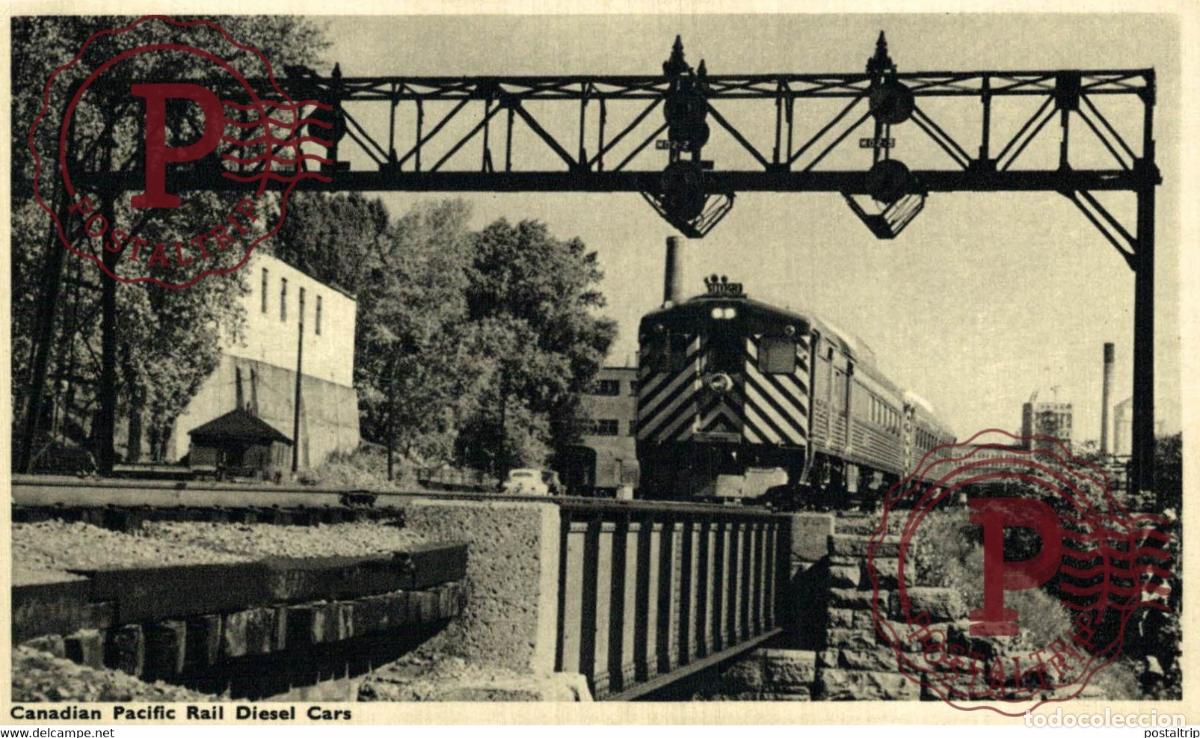Postales: CANADIAN PACIFICRAIL DIESEL CARS CANADA TREN TRAIN TREIN.