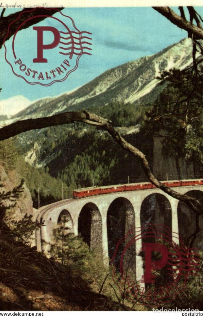 Postales: CF Rh&eacute;tiques TREN TRAIN
