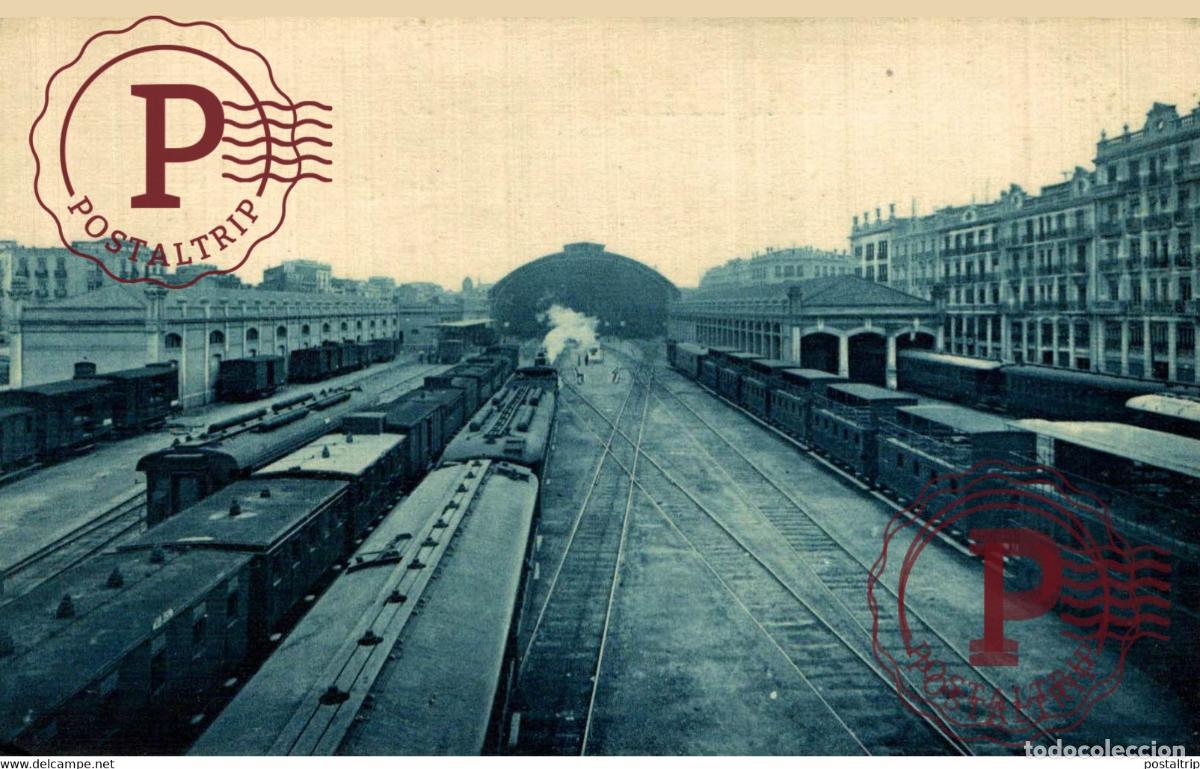 Postales: RARE VALENCIA ESTACION DEL NORTE ESPA&Ntilde;A CHEMINS DE FER RAILWAY