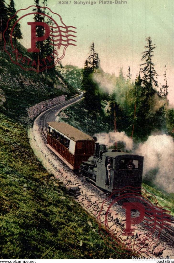 Postales: SCHYNIGE PLATTE BAHN SUISSE BE RAILWAY