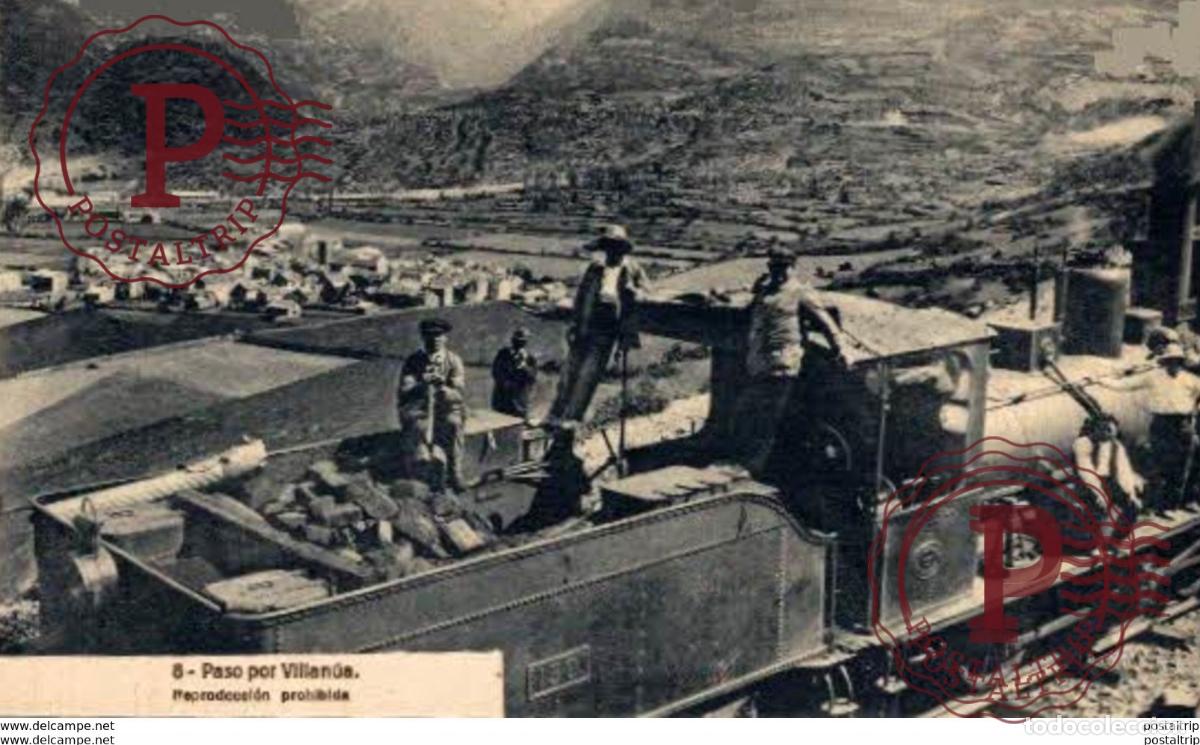 Postales: TREN TRAIN TREIN. - PASO POR VILLANUA
