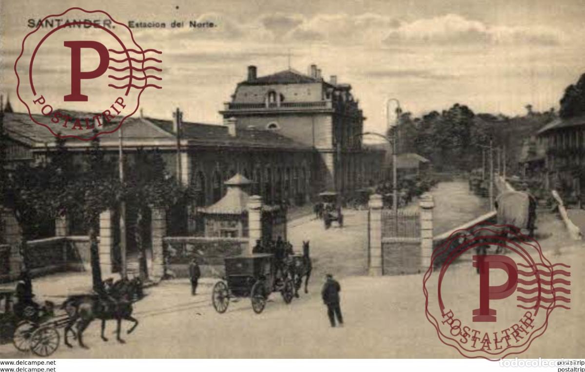 Postales: TREN TRAIN TREIN. - SANTANDER. ESTACION NORTE
