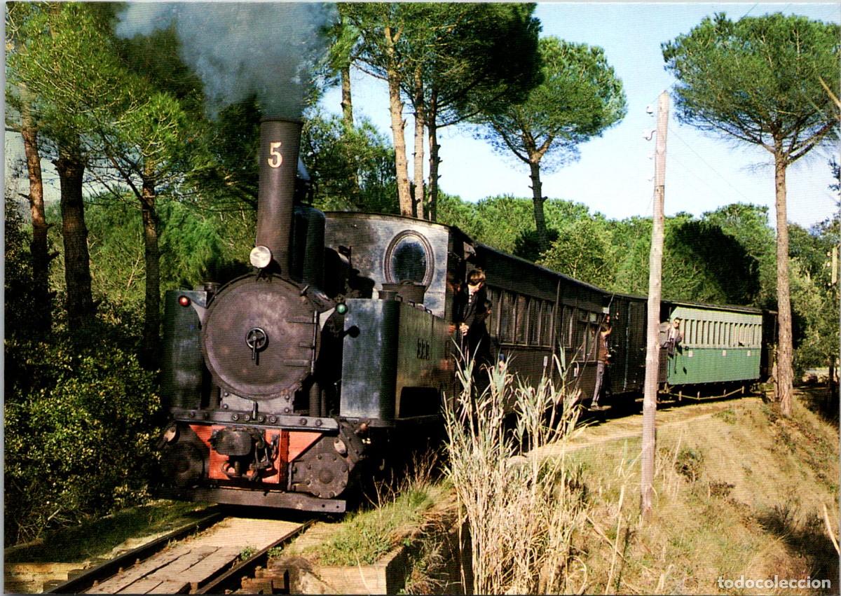 Postales: Ferrocarril San Feliu de Guixols Girona - Bergas 11 (V. Ve. E.) - Edicions Ferroviaries - 147x104mm