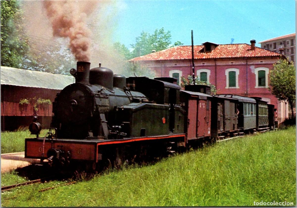 Postales: Carrilet Olot Girona - Bergas 3 - Edicions Ferroviaries - 147x102mm