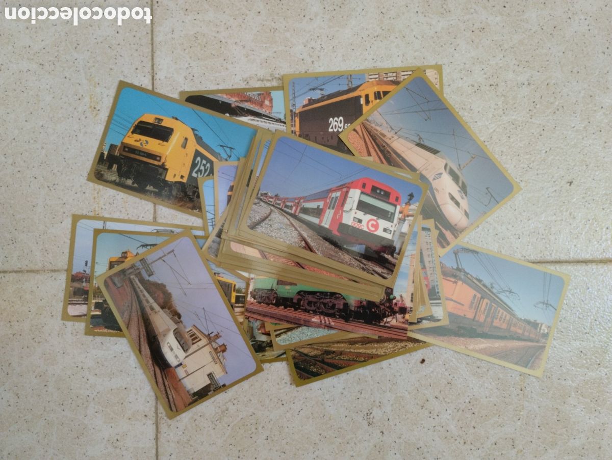 Postales: Lote de postales Trenes