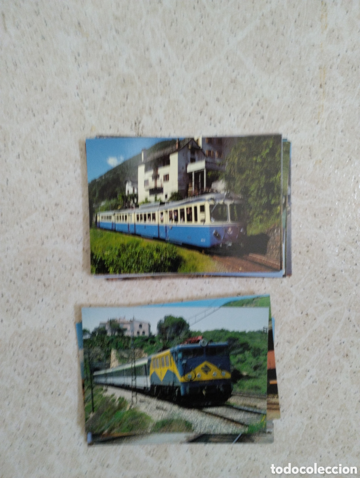 Postales: Lote postales Trenes