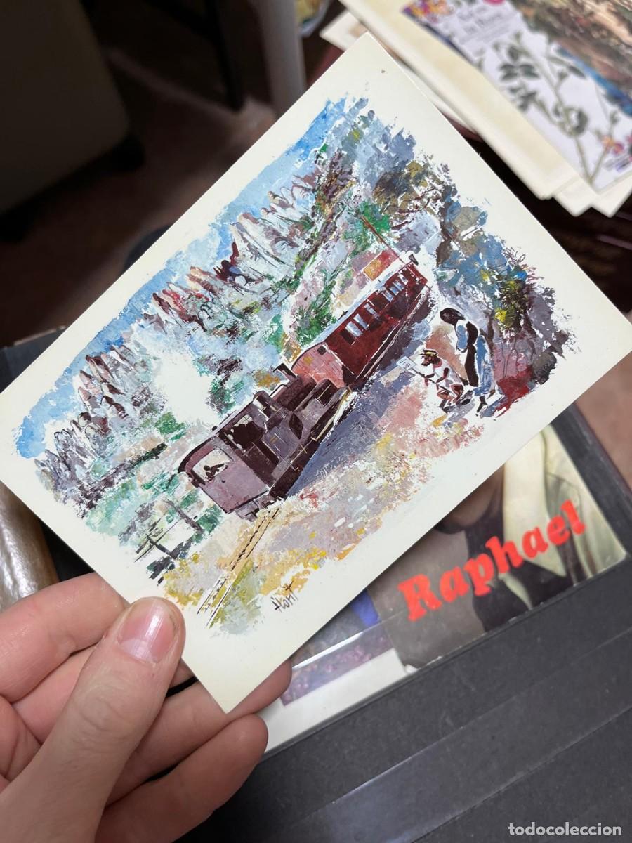 Postales: POSTAL SIN USAR TREN
