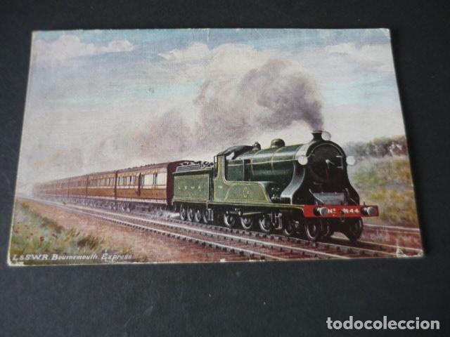 Postales: TREN FERROCARRIL POSTAL - Foto 1