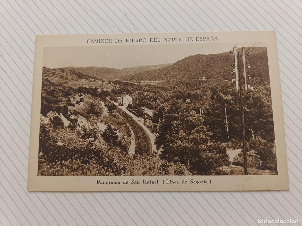 Postales: Caminos de Hierro del Norte de Espa&ntilde;a, San Rafael