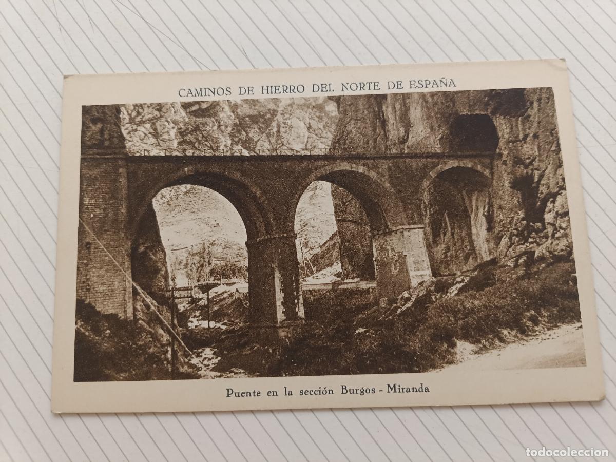 Postales: Caminos de Hierro del Norte de Espa&ntilde;a, Burgos-Miranda