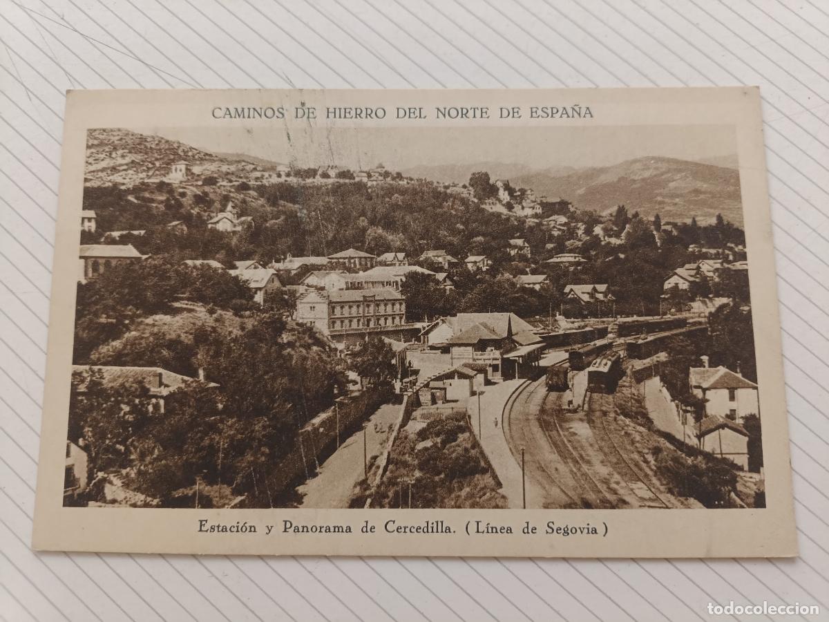 Postales: Caminos de Hierro del Norte de Espa&ntilde;a, Cercedilla