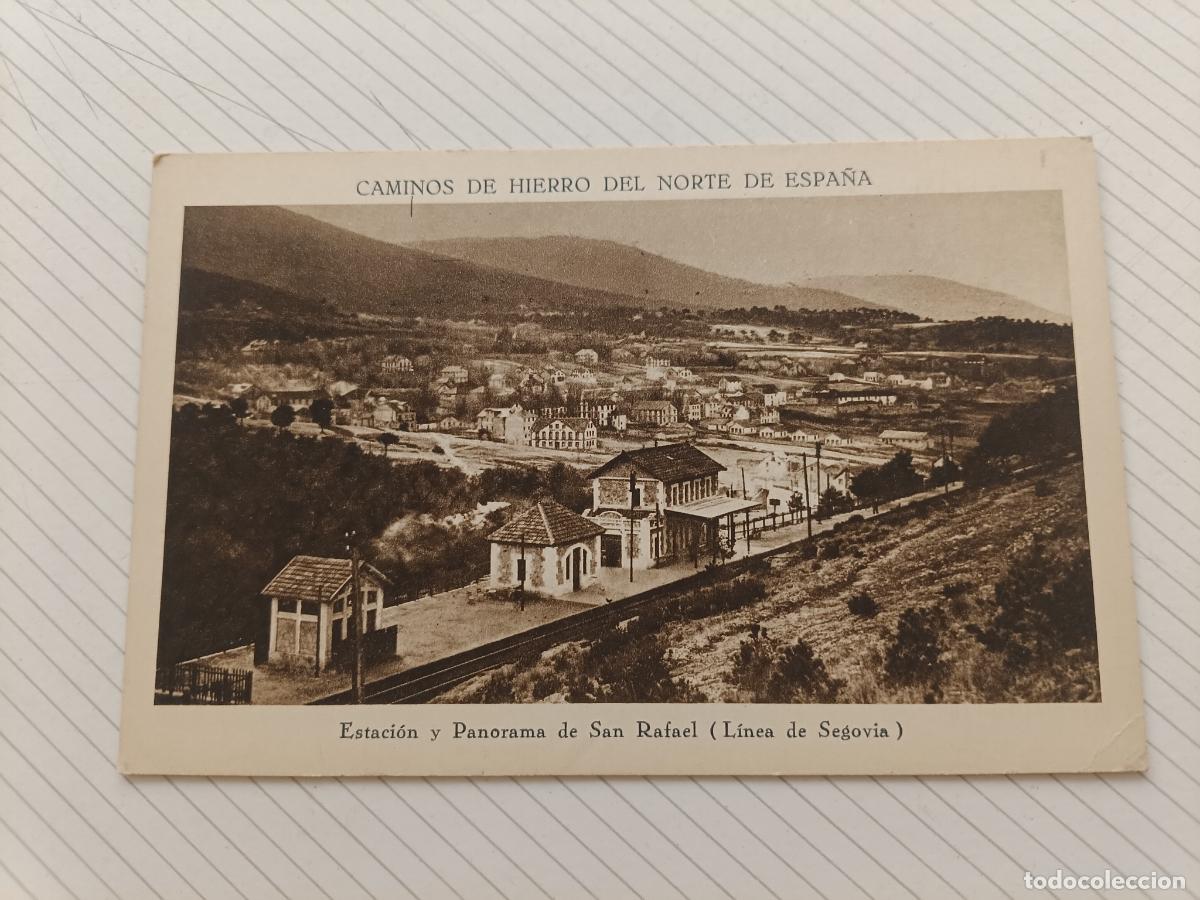 Postales: Caminos de Hierro del Norte de Espa&ntilde;a, San Rafael