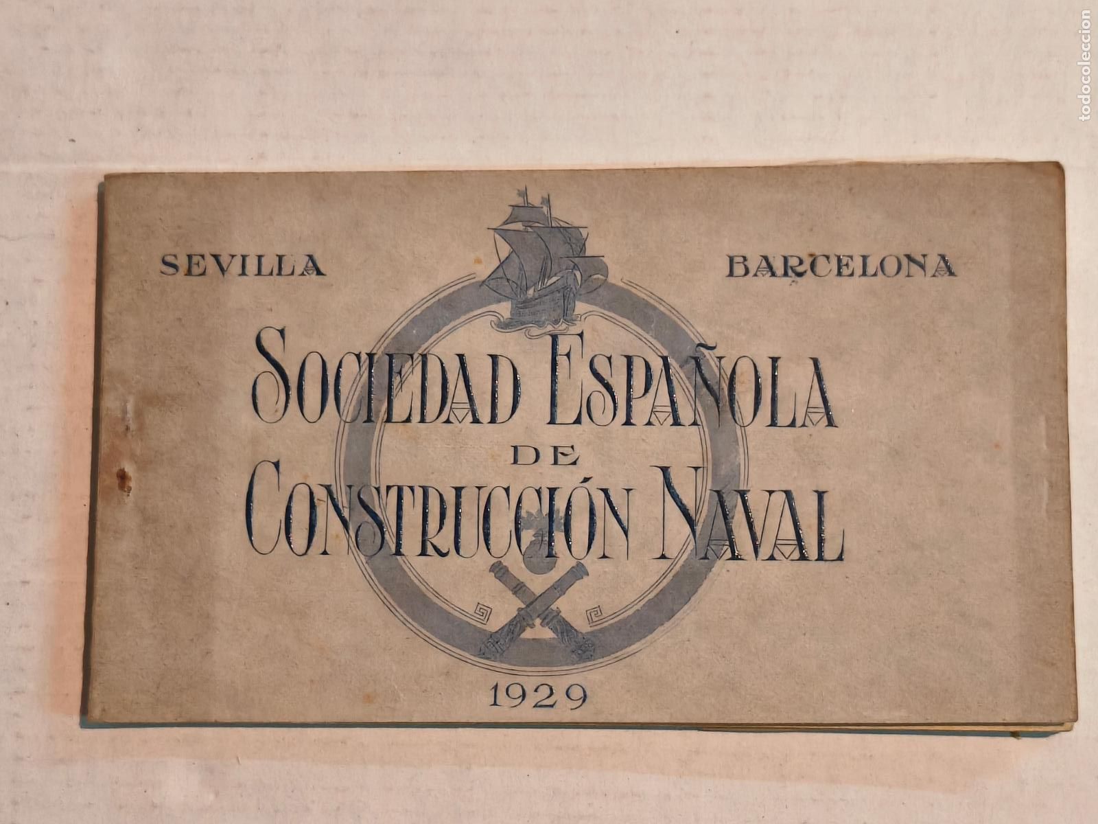 Postales: SOCIEDAD ESPA&Ntilde;OLA DE CONSTRUCCI&Oacute;N NAVAL 1929