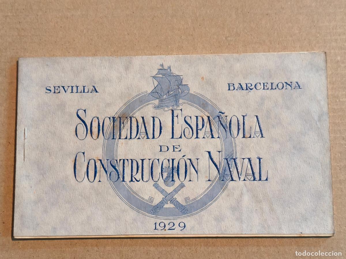 Postales: SOCIEDAD ESPA&Ntilde;OLA DE CONSTRUCCI&Oacute;N NAVAL 1929