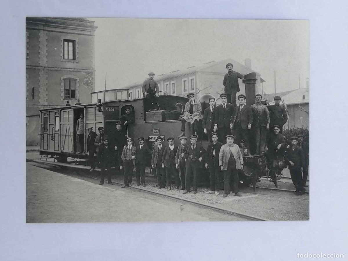 Postales: POSTAL 18910 NUEVA-AZAFT 6 FERROCARRIL CARI&Ntilde;ENA ZARAGOZA -ESTACION ZARAGOZA -LV N&ordm; 5 FURGON EMPLEADO