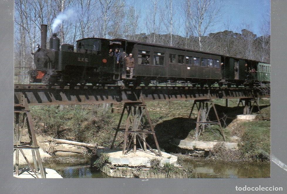 Postales: POSTAL DE TRENES SANT FELIU DE GUIXOLS A&Ntilde;O 1967 DE EUROFER AMIGOS DEL FERROCARRIL. N&ordm; 299