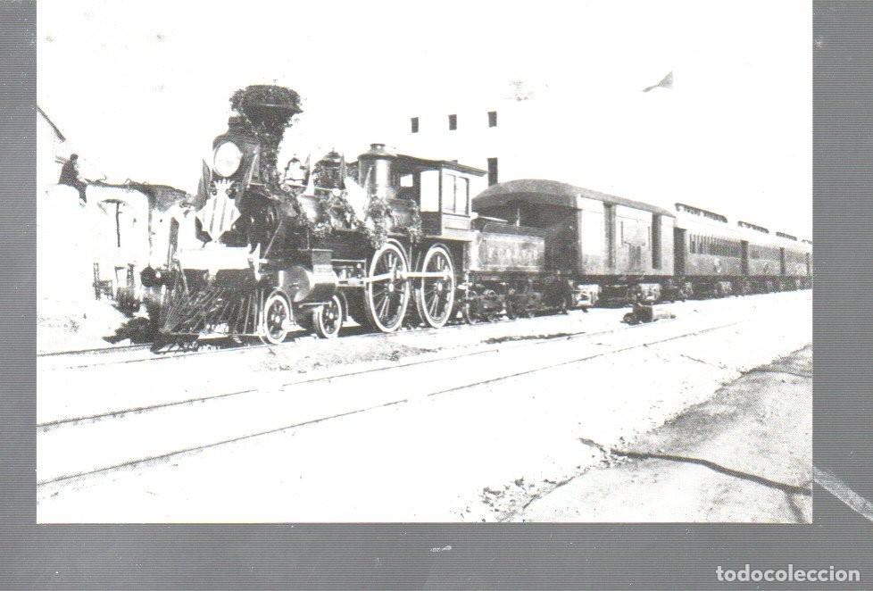 Postales: POSTAL DE TRENES DE CENTENARIO VILANOVA A&Ntilde;O 1881 AL 1981 DE EUROFER AMIGOS FERROCARRIL. N&ordm; 45