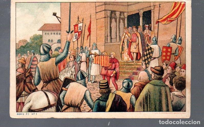 Postales: CROMOS DE HISTORIA DE CATALINA