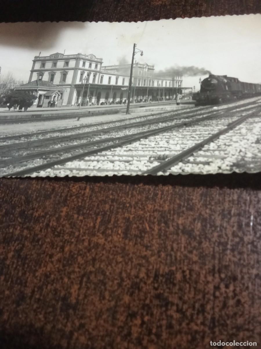 Postales: Vilanova i la geltr&uacute;.Estacion del tren de renfe.Postal antigua.