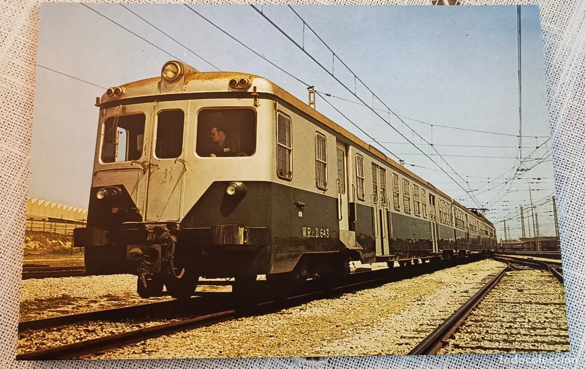 Postales: POSTAL | TREN - UNIDADES EL&Eacute;CTRICAS 600 - COLECCI&Oacute;N RENFE