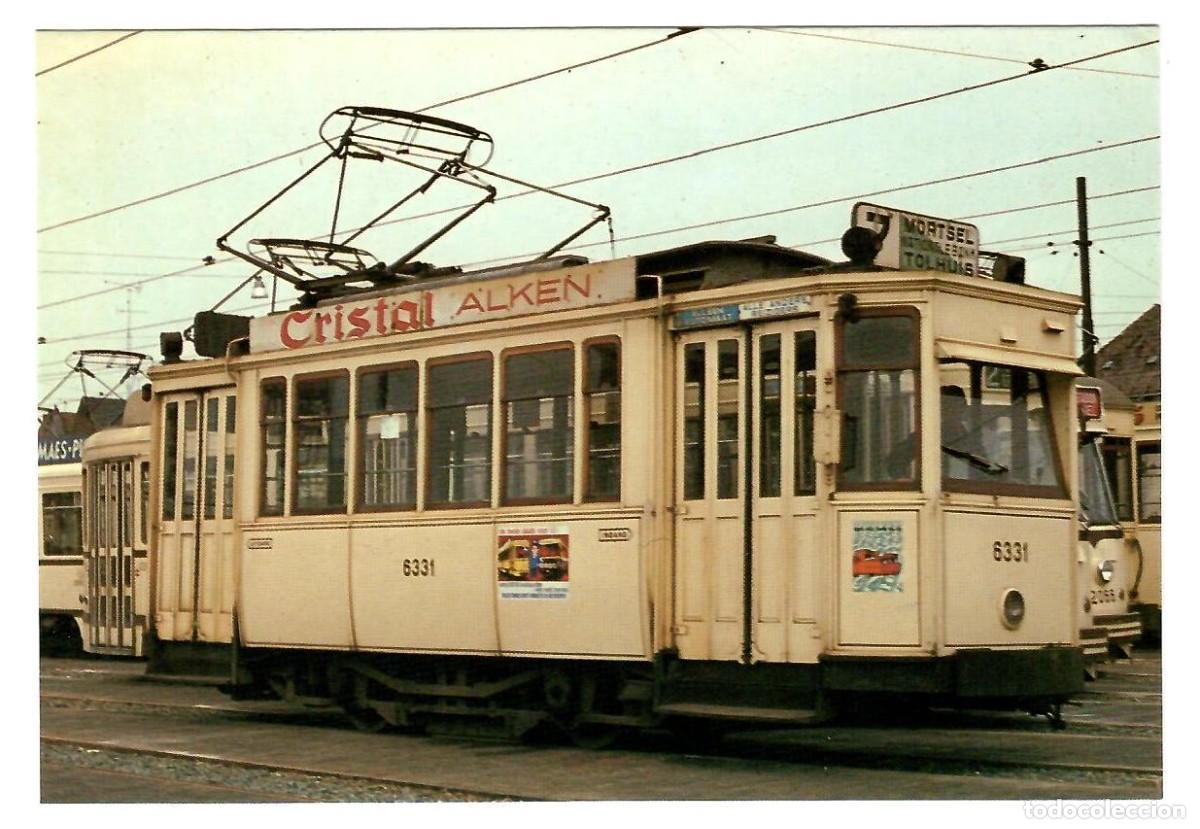 Postales: TRANVIA DE AMBERES / ANTWERPEN / ANVERS, B&eacute;lgica, tipo 6000 (1902-1975). Nueva, sin escribir.