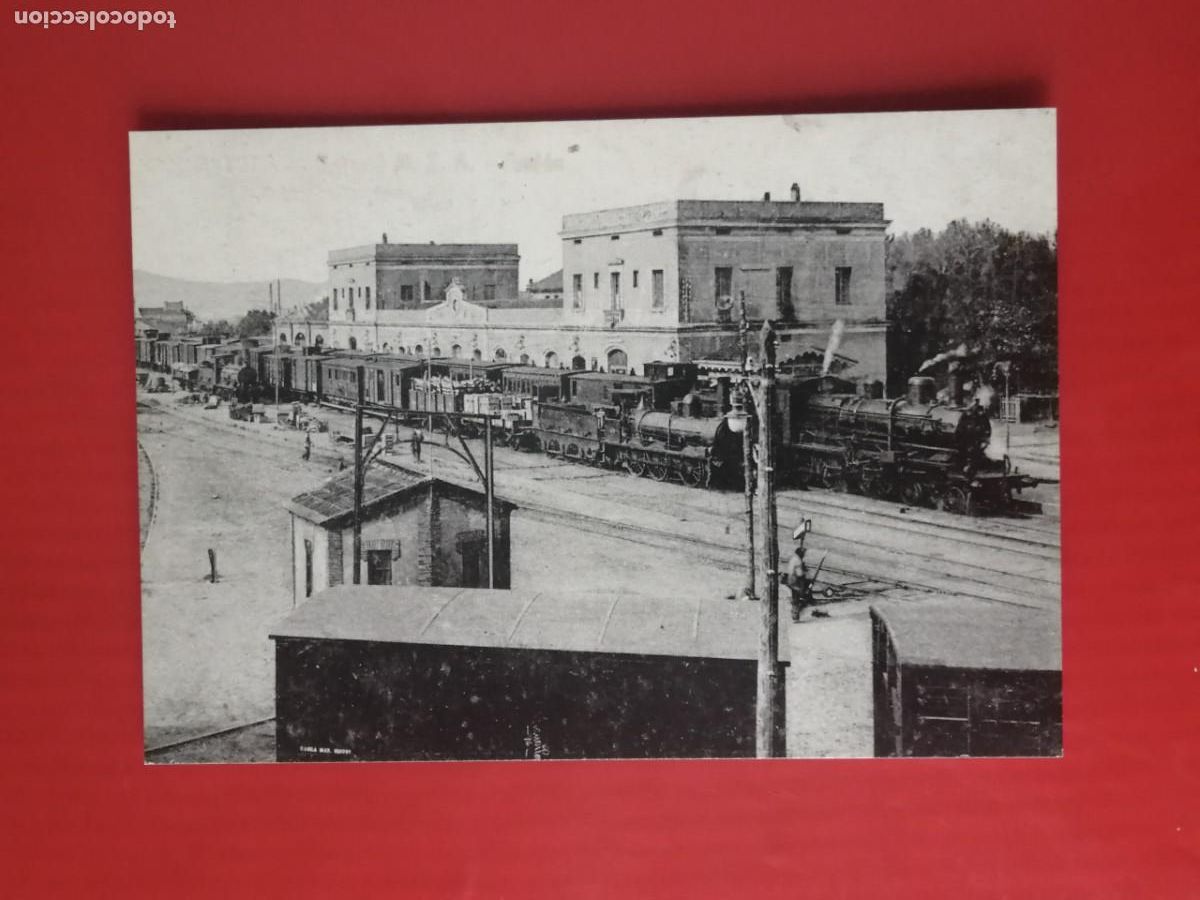 Postales: POSTAL 18960 NUEVA-EUROFER 4062 ESTACION DE GRANOLLERS MZA LOCOMOTORA TRENES BARCELONA