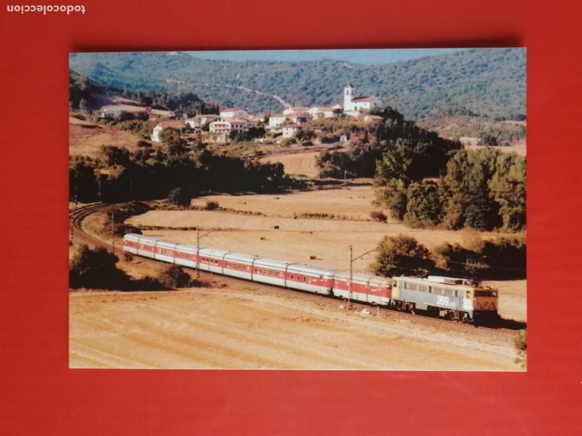 Postales: POSTAL 18955 NUEVA-EUROFER 935 TREN TALGO BILBAO MADRID LOCOMOTORA RENFE 269.916 POBES ALAVA