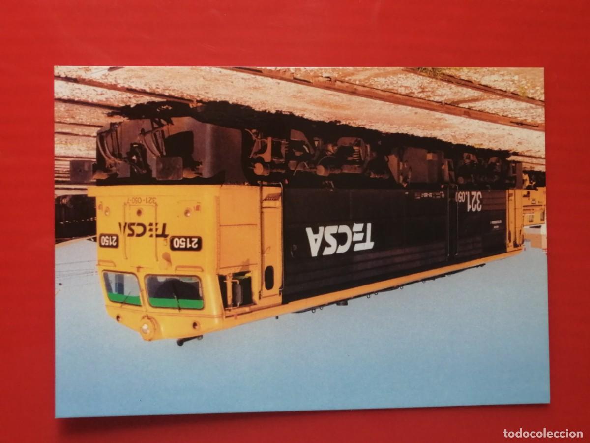 Postales: POSTAL 18954 NUEVA-EUROFER 934 LOCOMOTORA TECSA 321.050 EX-RENFE VALENCIA -FERROCARRIL