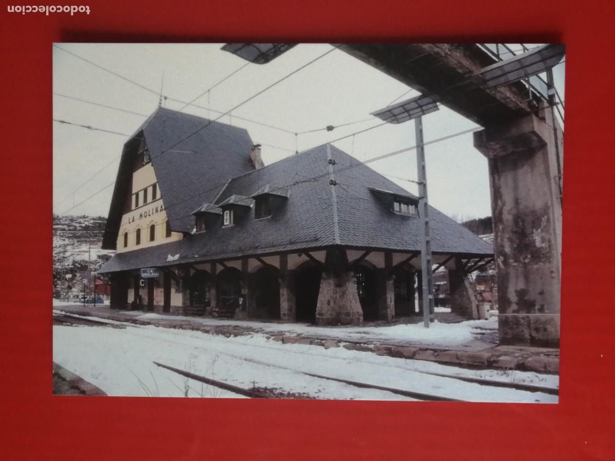 Postales: POSTAL 18953 NUEVA-EUROFER 933 ESTACION LA MOLINA GIRONA -FERROCARRIL