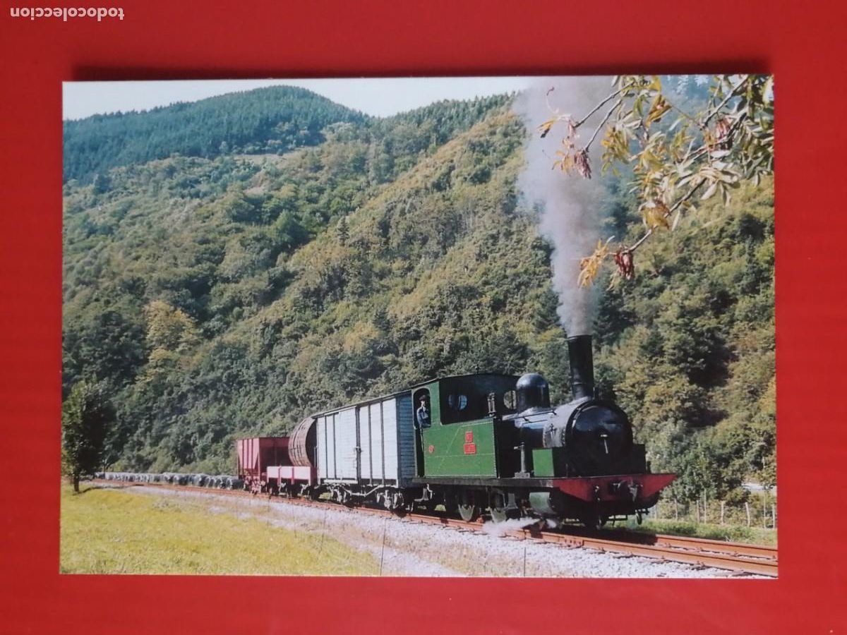 Postales: POSTAL 18950 NUEVA-EUROFER 930 LOCOMOTORA ZUGASTIETA MUSEO VASCO FERROCARRIL AZPEITIA GIPUZKOA