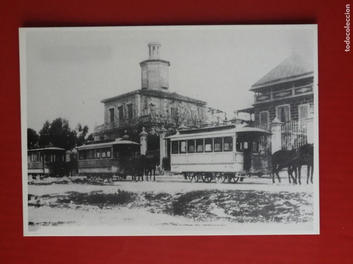 Cartes Postales: POSTAL 18980 NUEVA-ALFREDO LAZO MOLINA -TRANVIAS BURJASOT-GODELLA VALENCIA -FERROCARRIL