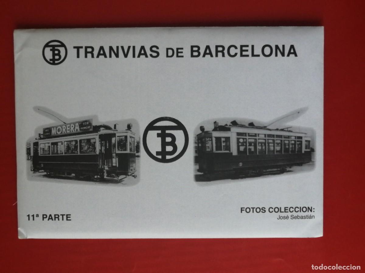 Postales: POSTAL 18990 NUEVA-EUROFER TRANVIAS DE BARCELONA 11&ordf; PARTE -SET 8 POSTALES EN SOBRE (N&ordm; 81 - 88) -TR