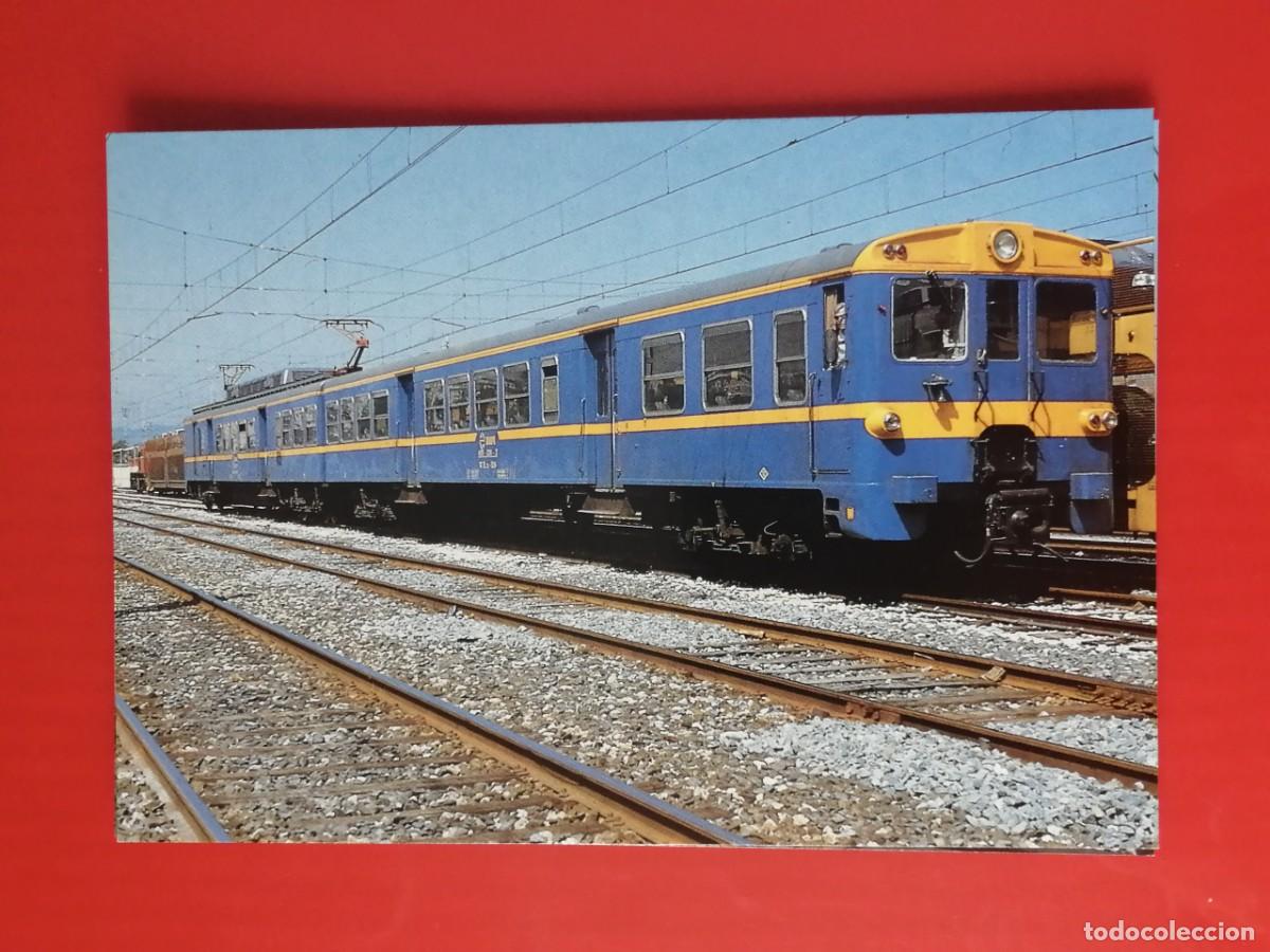 Cartes Postales: POSTAL 18925 NUEVA-EUROFER 365 UNIDAD ELECTRICA RENFE 439-004-3 PAMPLONA NAVARRA -FERROCARRIL