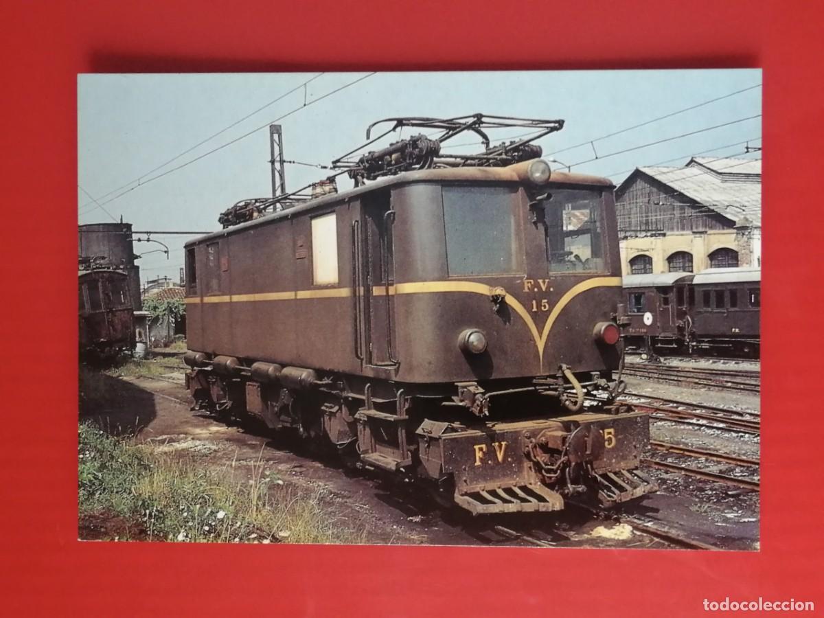 Cartes Postales: POSTAL 18923 NUEVA-EUROFER 363 LOCOMOTORA FV 15 DURANGO BIZKAIA -FERROVCARRIL