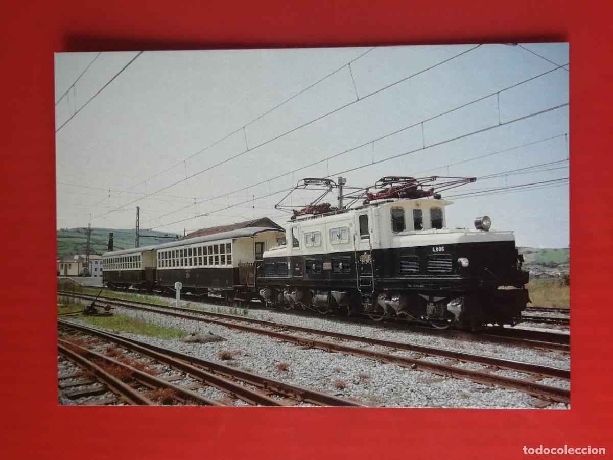 Cartes Postales: POSTAL 18920 NUEVA-EUROFER 360 TREN ESPECIAL EUSKO TRENBIDEAK 1992 LOCOMOTORA 4006 ZUMAIA GIPUZKOA
