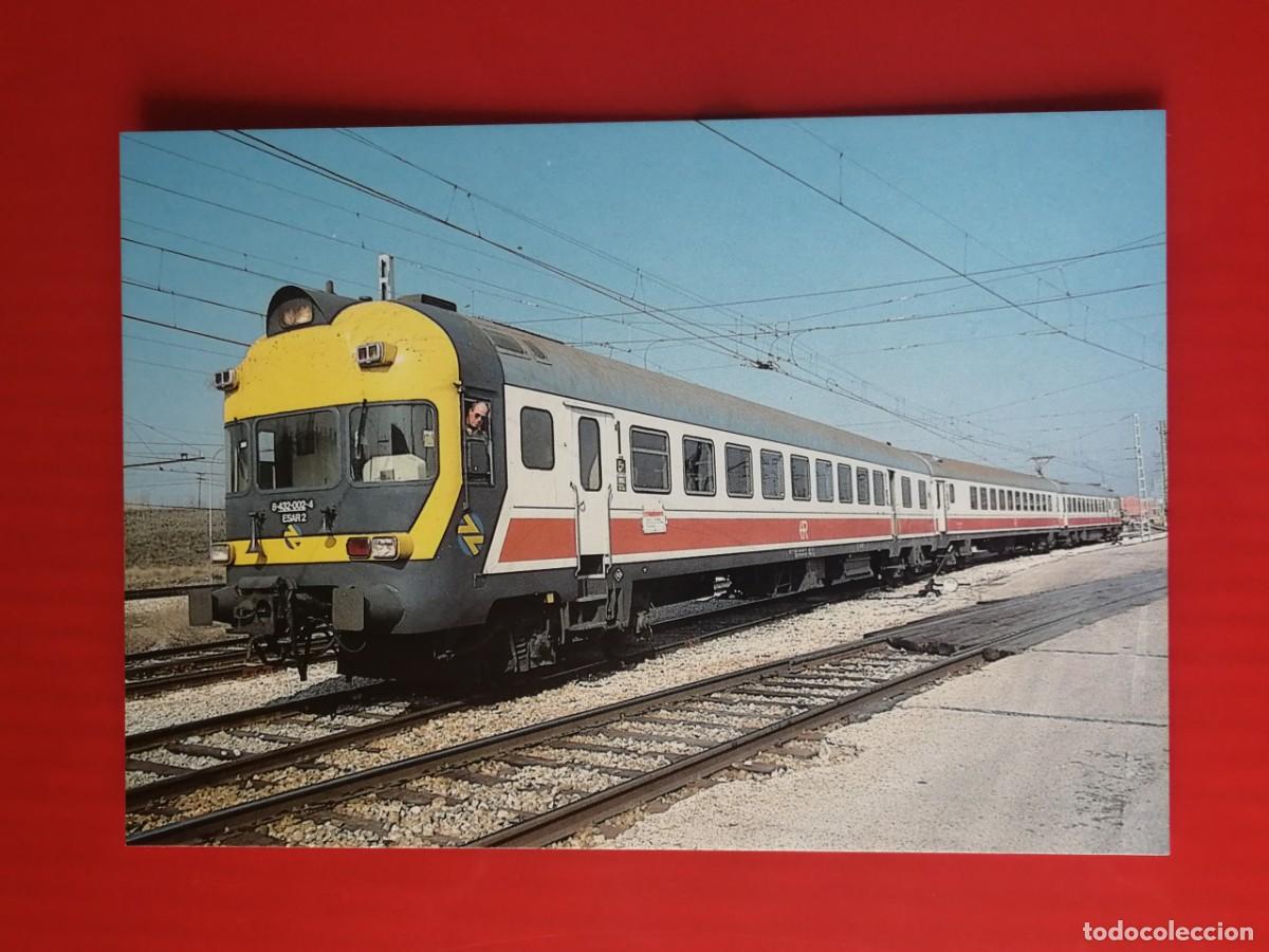 Cartes Postales: POSTAL 18919 NUEVA-EUROFER 359 ELECTROTREN RENFE 432-002-4 FUENCARRAL MADRID -FERROCARRIL