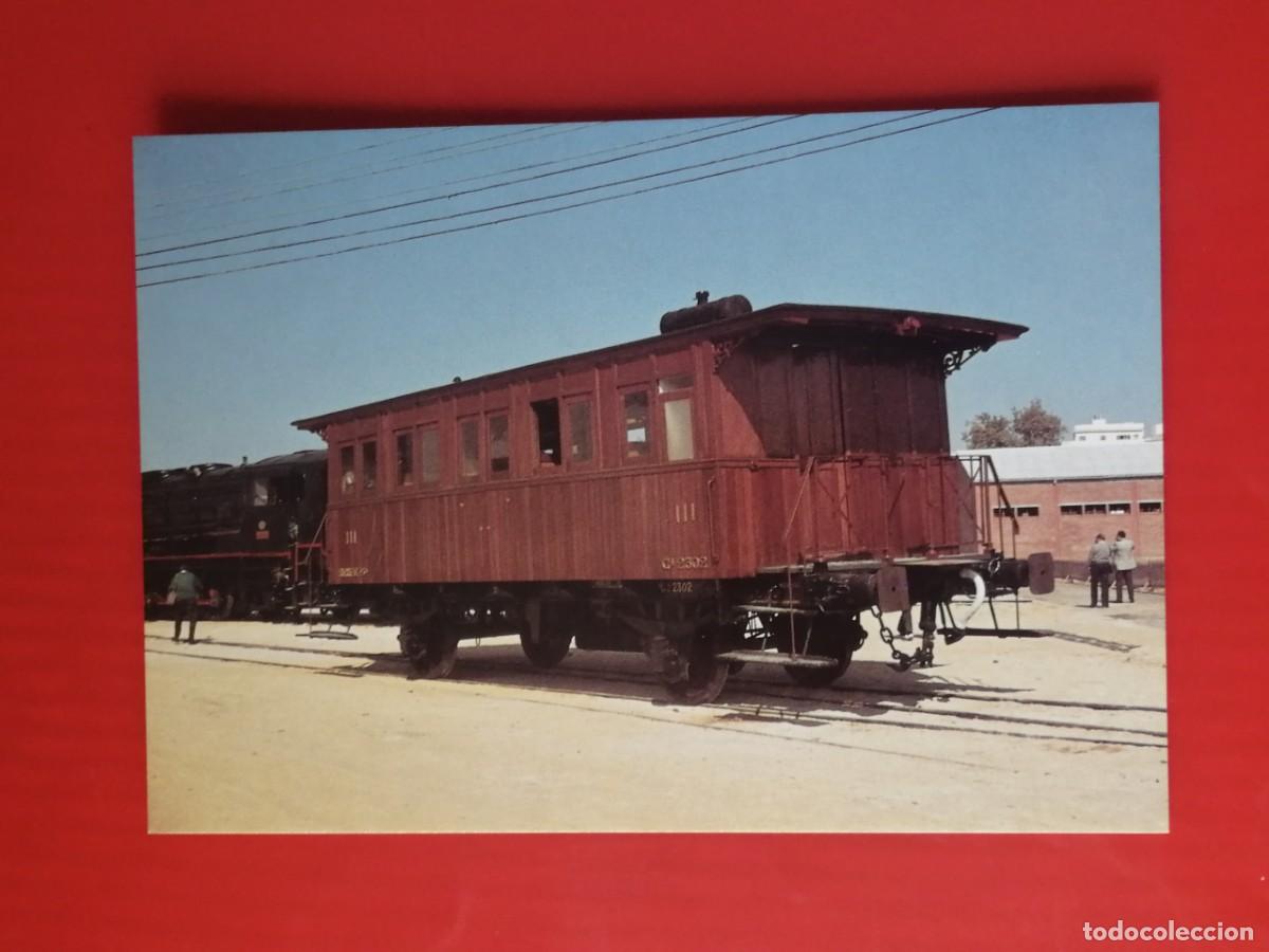 Cartoline: POSTAL 18918 NUEVA-EUROFER 358 COCHE VIAJEROS RENFE C.2302 VILANOVA I LA GELTRU BARCELONA -TREN