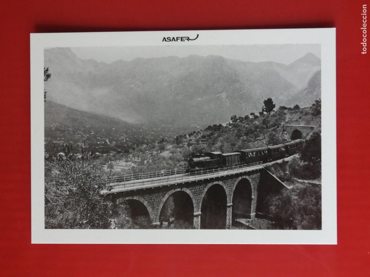Cartoline: POSTAL 18914 NUEVA-ASAFER 4 FERROCARRILES DE SOLLER MALLORCA VIADUCTO DE MONREALS