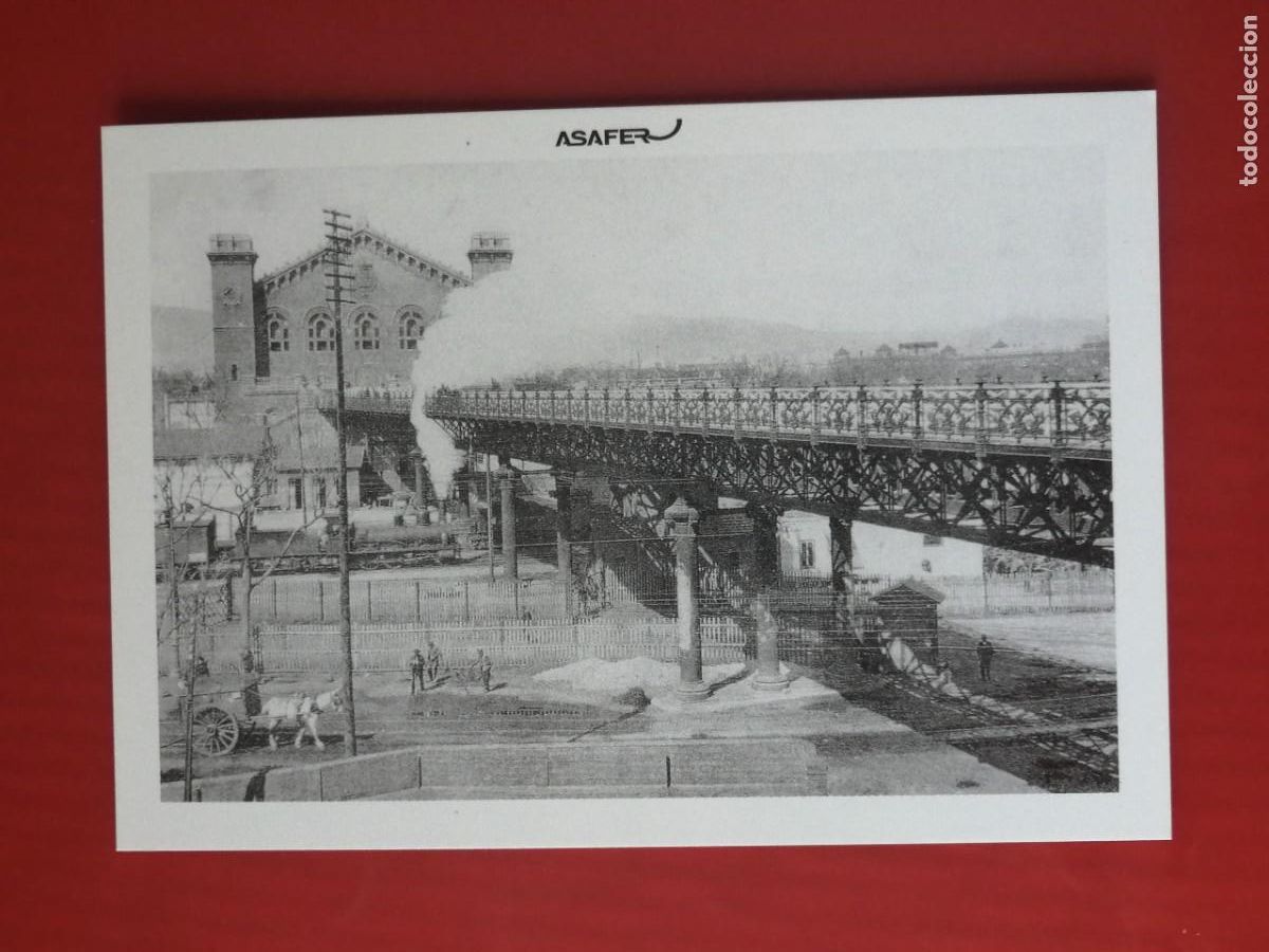 Postais: POSTAL 18911 NUEVA-ASAFER 1 VIADUCTO SECCION MARITIMA ESTACION FRANCIA BARCELONA -FERROCARRIL