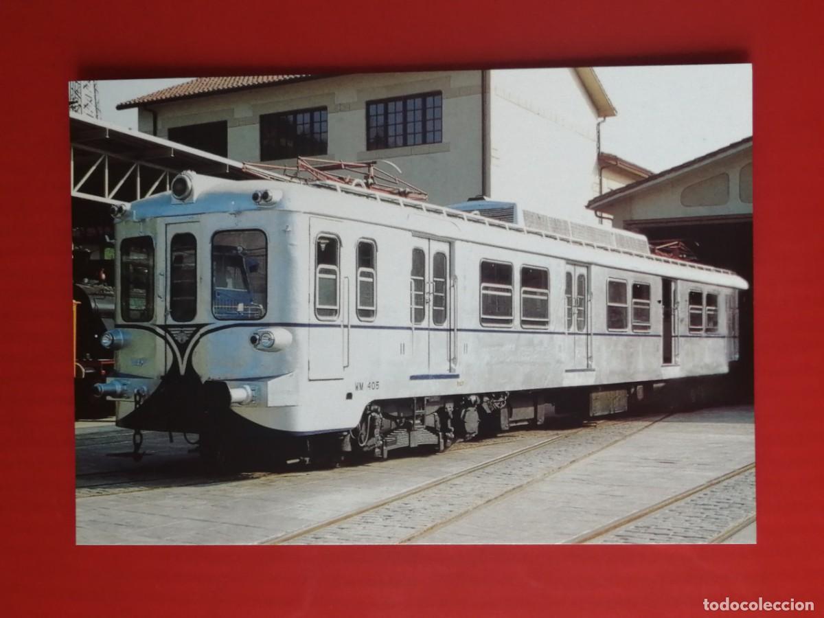 Cartoline: POSTAL 18937 NUEVA-EUROFER 844 AUTOMOTOR FERROCARRIL RENFE 400 AZPEITIA GIPUZKOA