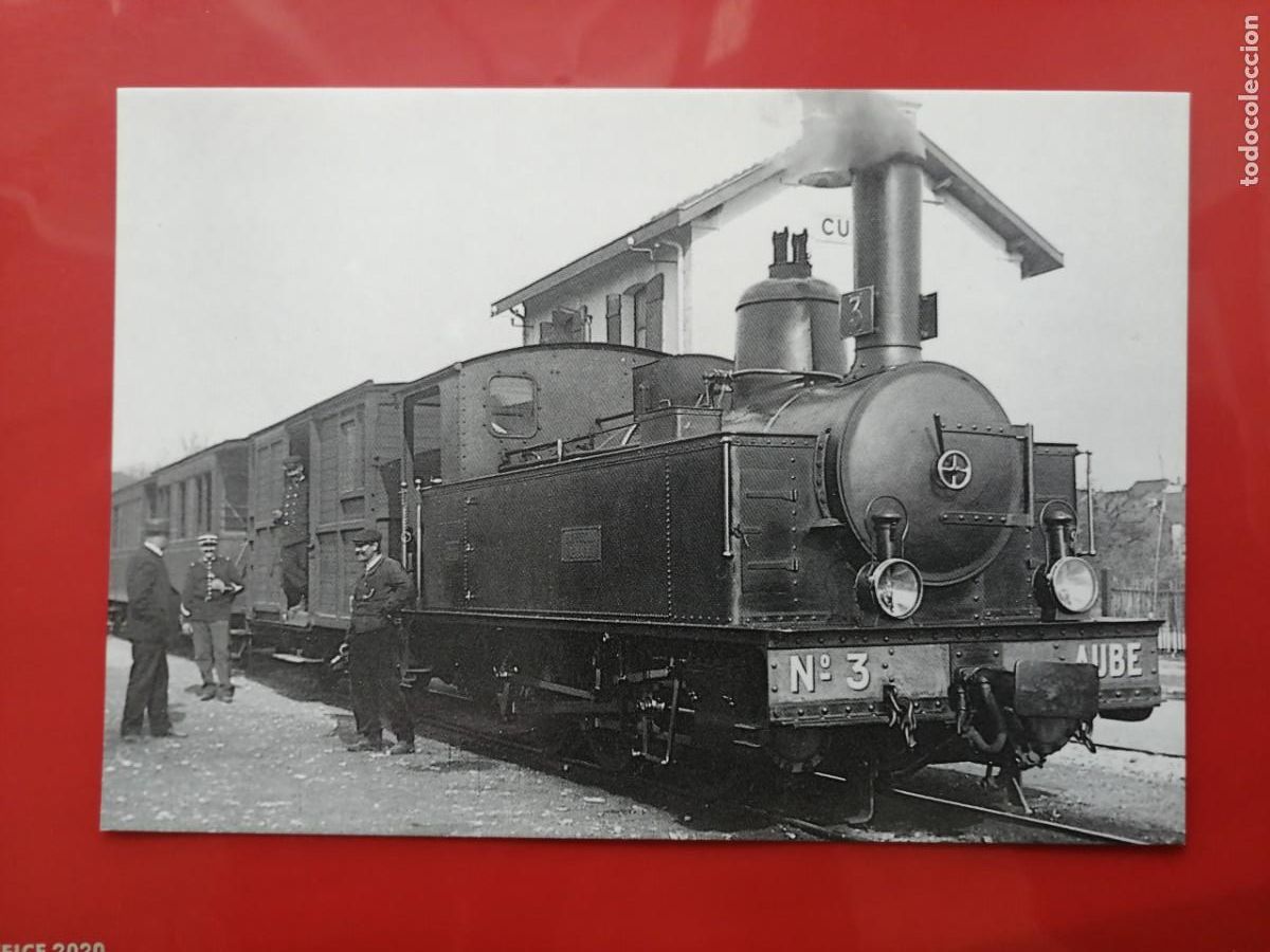 Cartoline: POSTAL 19698 NUEVA-FRANCIA LESAUX -180 CUNFIN TREN VIAJEROS LOC. CFD AUBE N&ordm; 3