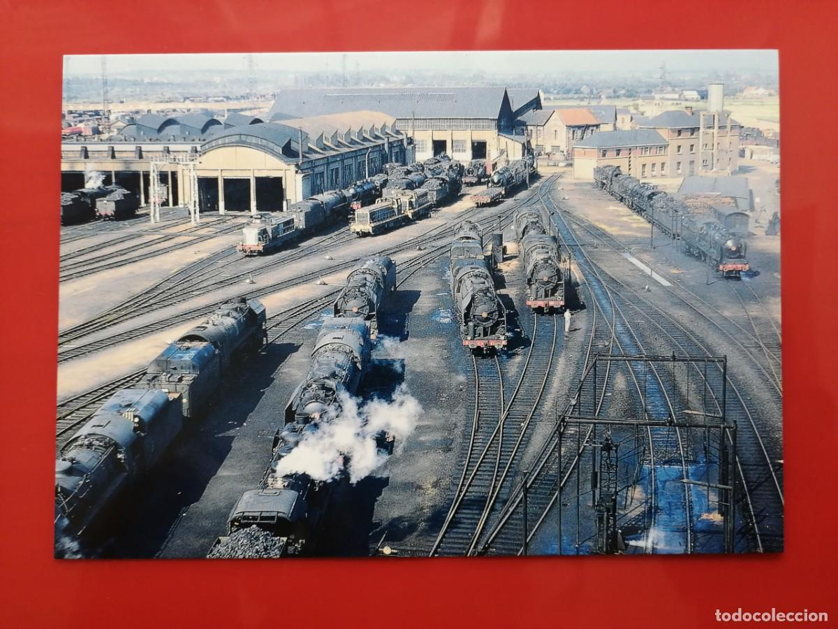 Cartoline: POSTAL 19683 NUEVA-FRANCIA LE PETIT CHEMINOT -518 NANTES DEPOSITO LOC. VAPOR &ndash;FERROCARRIL