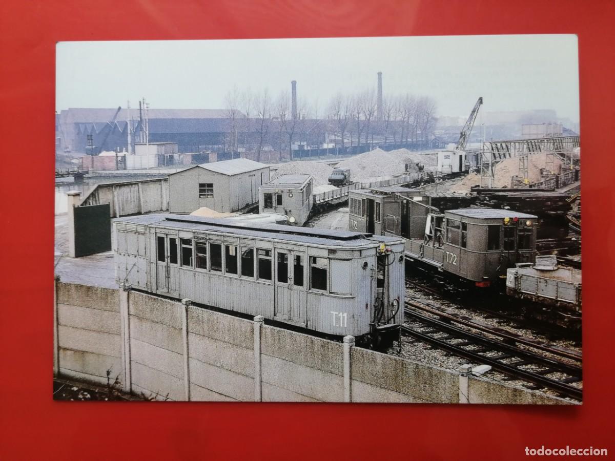 Postales: POSTAL 19680 NUEVA-FRANCIA LE PETIT CHEMINOT -513 PARIS METRO &ndash;TRENES DE TRABAJO