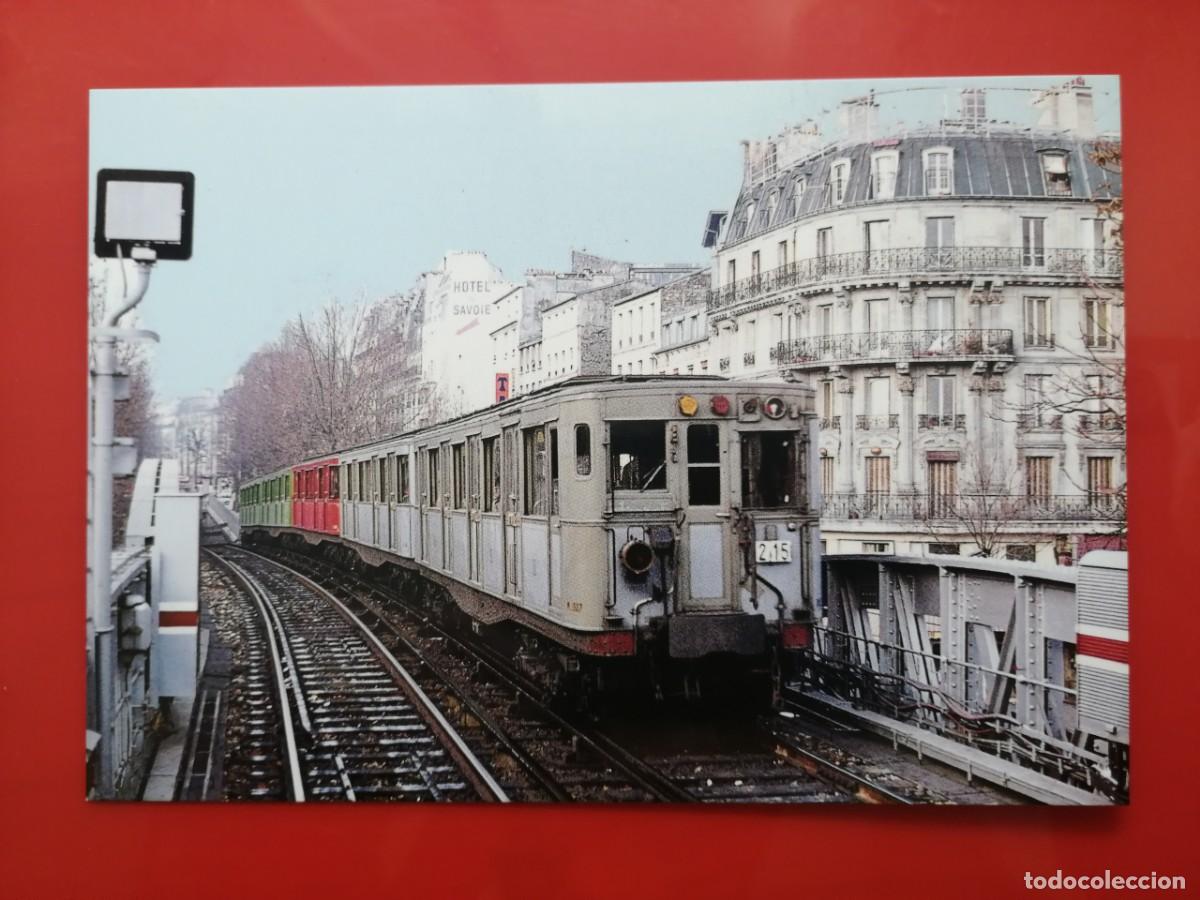 Postales: POSTAL 19679 NUEVA-FRANCIA LE PETIT CHEMINOT -511 PARIS METRO EN PUENTE -FERROCARRIL